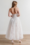 lace beach wedding dress Elegnat Ivory Strapless Mermaid Lace Beach Wedding Dress Online with Lace Bracelet