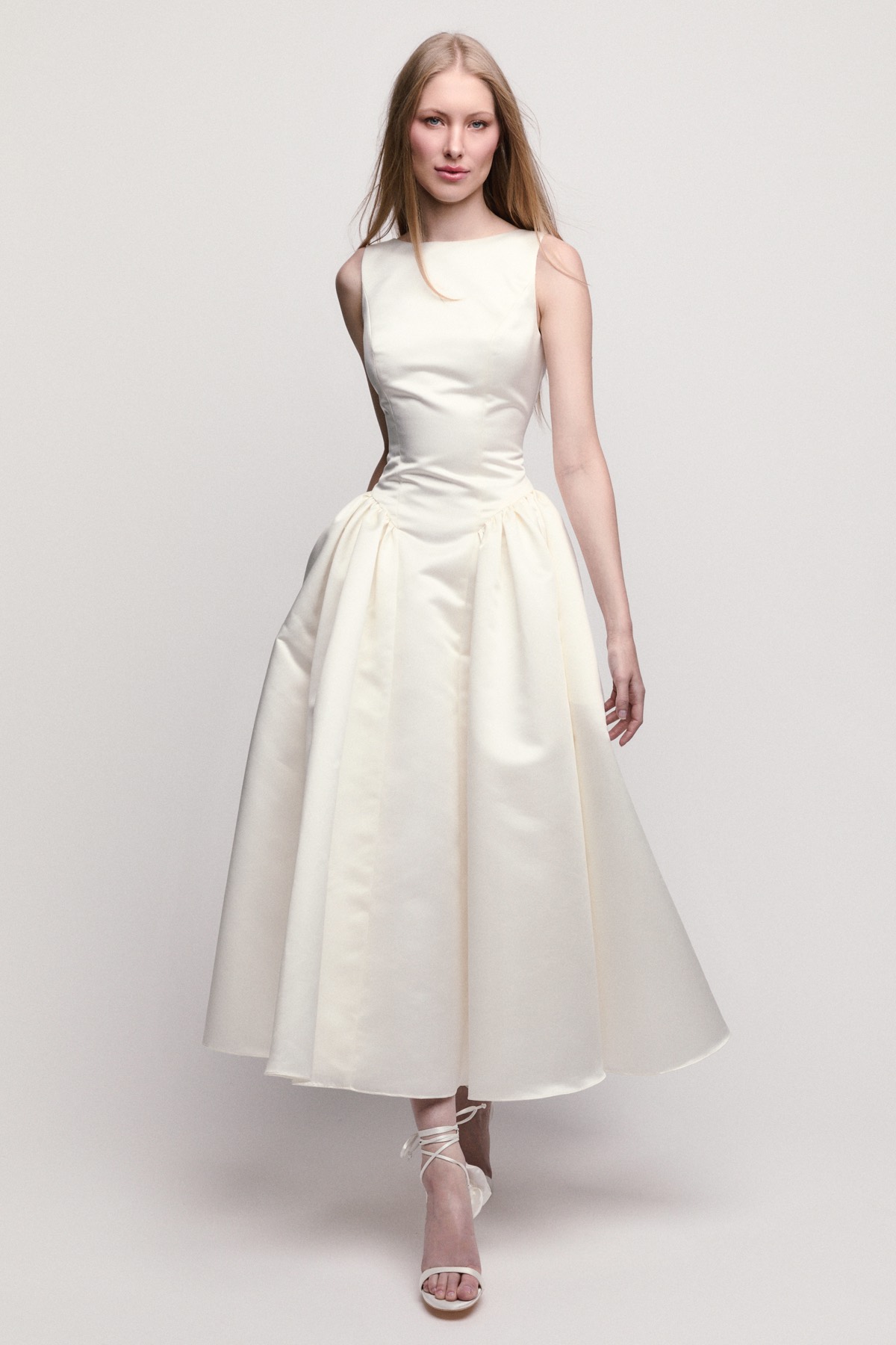 Midi Length White Dresses for your Bridal Wardrobe | By Watters Midi Length White Dresses for your Bridal Wardrobe | By Watters