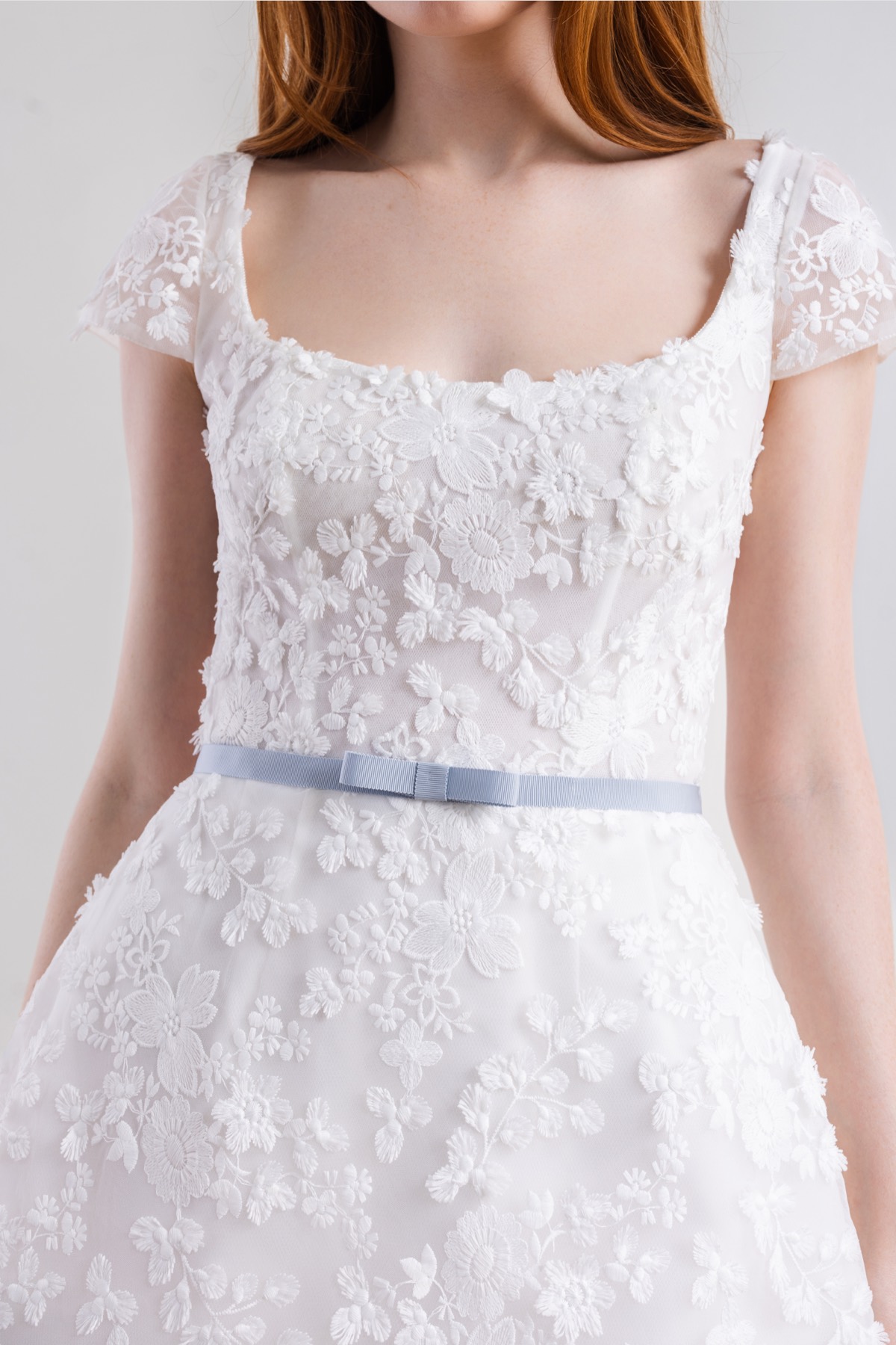 Blue Party Dresses and Little White Dresses with touches of Blue | By  Watters