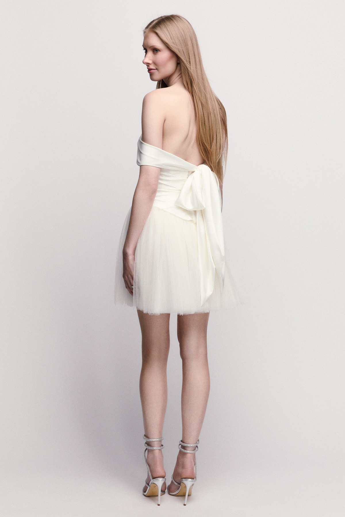 strapless open back dress Sample Watters Moxie-XS Wedding Dress main image 1