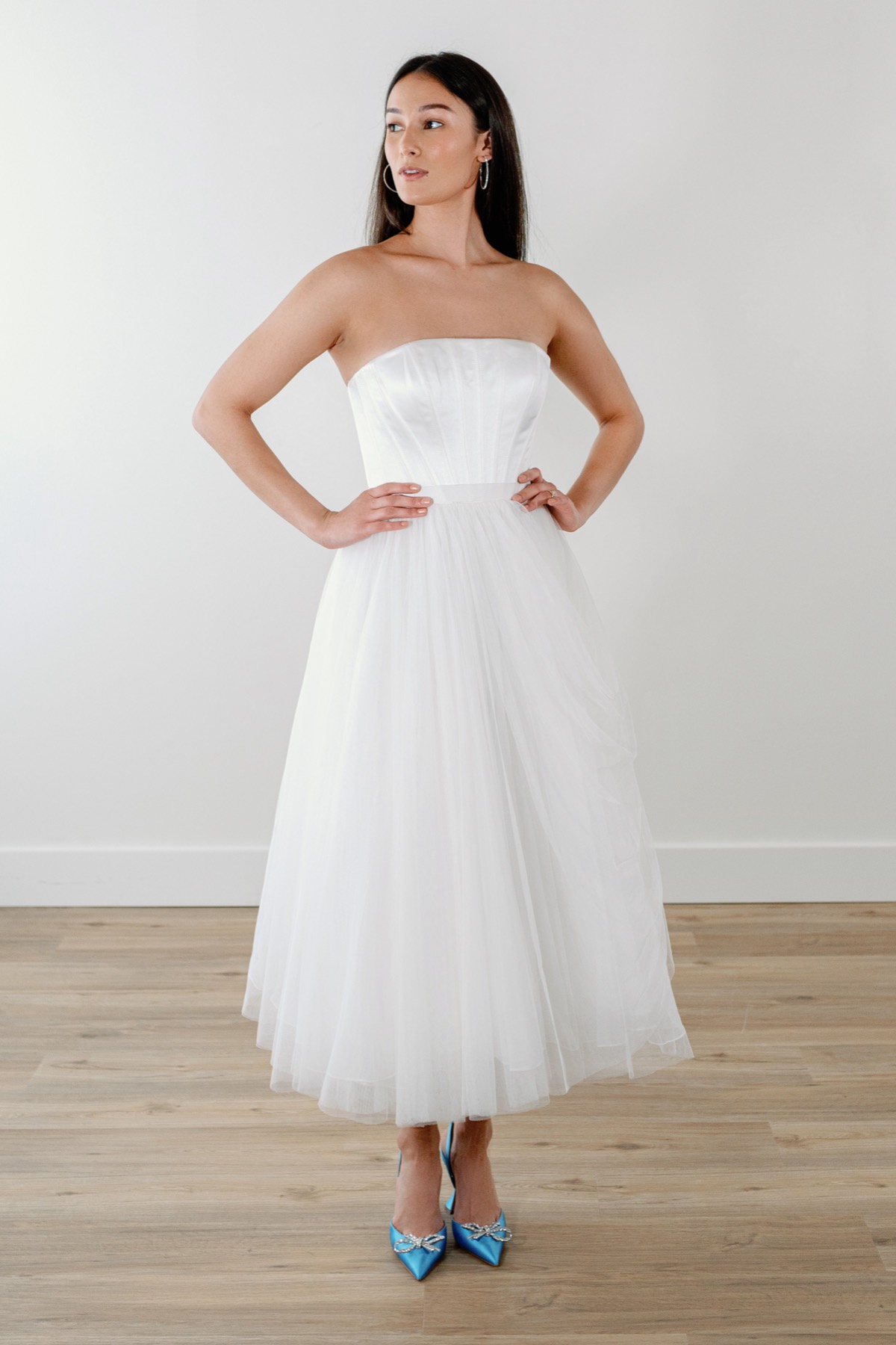パーティードレス GANISONG Bridal Waltz Mini Dress White Bridal Waltz Mini Dress_white