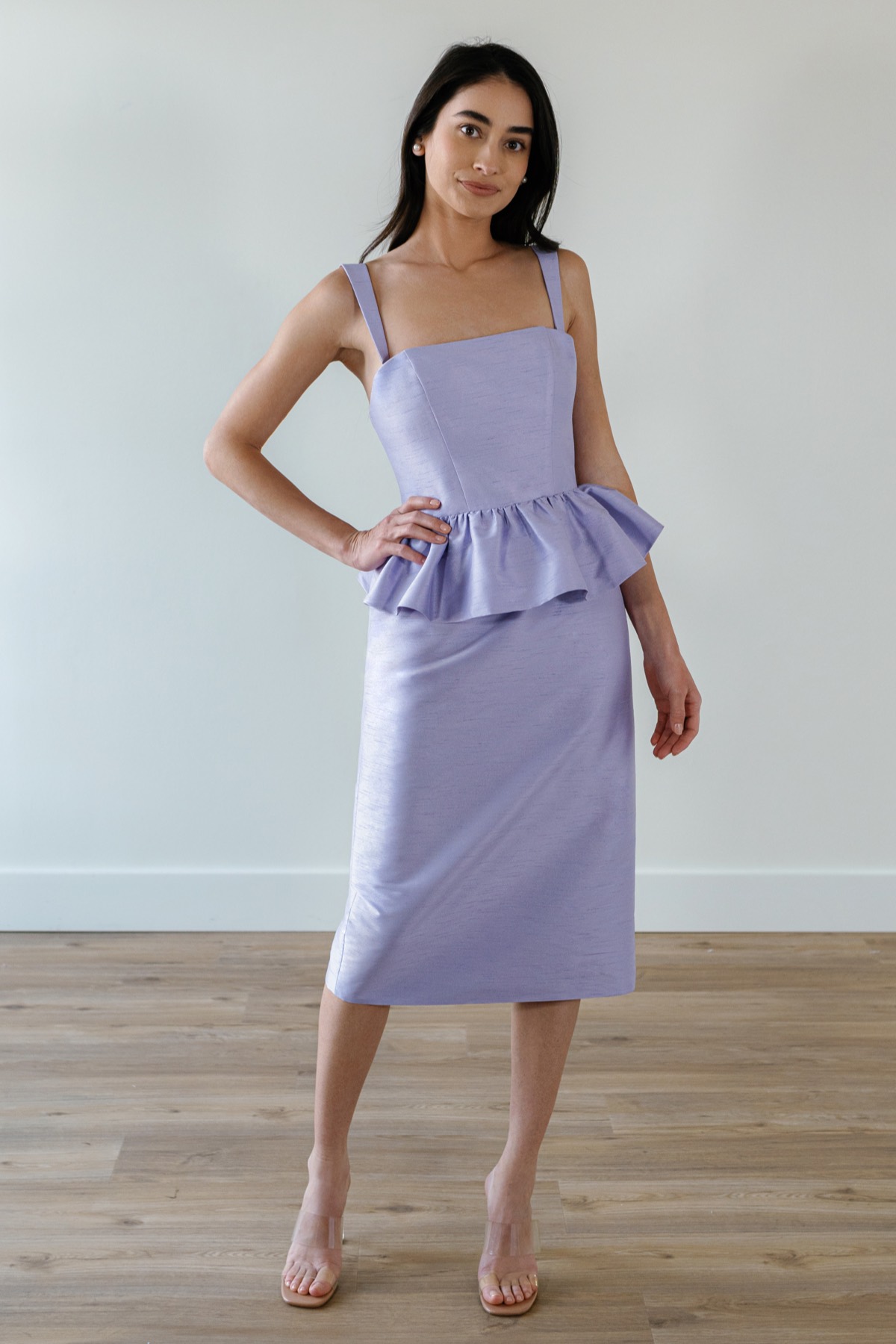 knee length dresses for ladies Evan | Watters